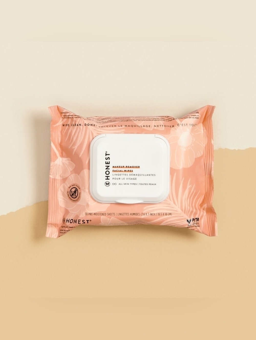 2/$15✨️Honest Makeup Wipes✨️